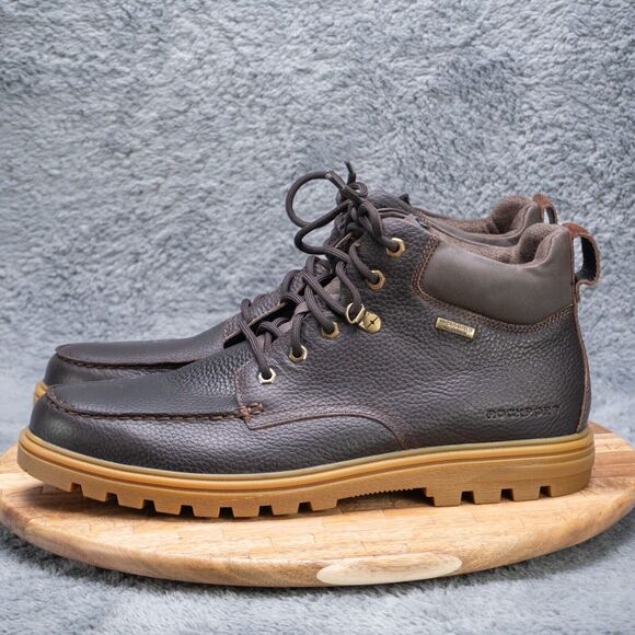 Rockport Works Weather or Not Work Alloy Toe Mens Boots Oxfords RK6710 Size 13 - Picture 4 of 8